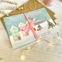Load image into Gallery viewer, Vintage Christmas Town Greeting Card Pack