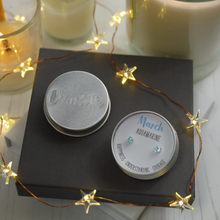 Load image into Gallery viewer, March Birthday Sterling Silver Mini Stud Earring