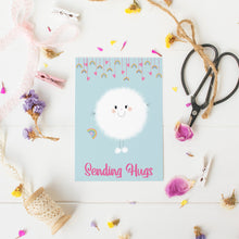 Load image into Gallery viewer, Sending Hugs Rainbow Greetings Card