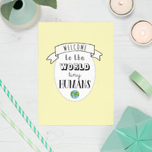 Load image into Gallery viewer, New Baby Twins Multiple Birth Card