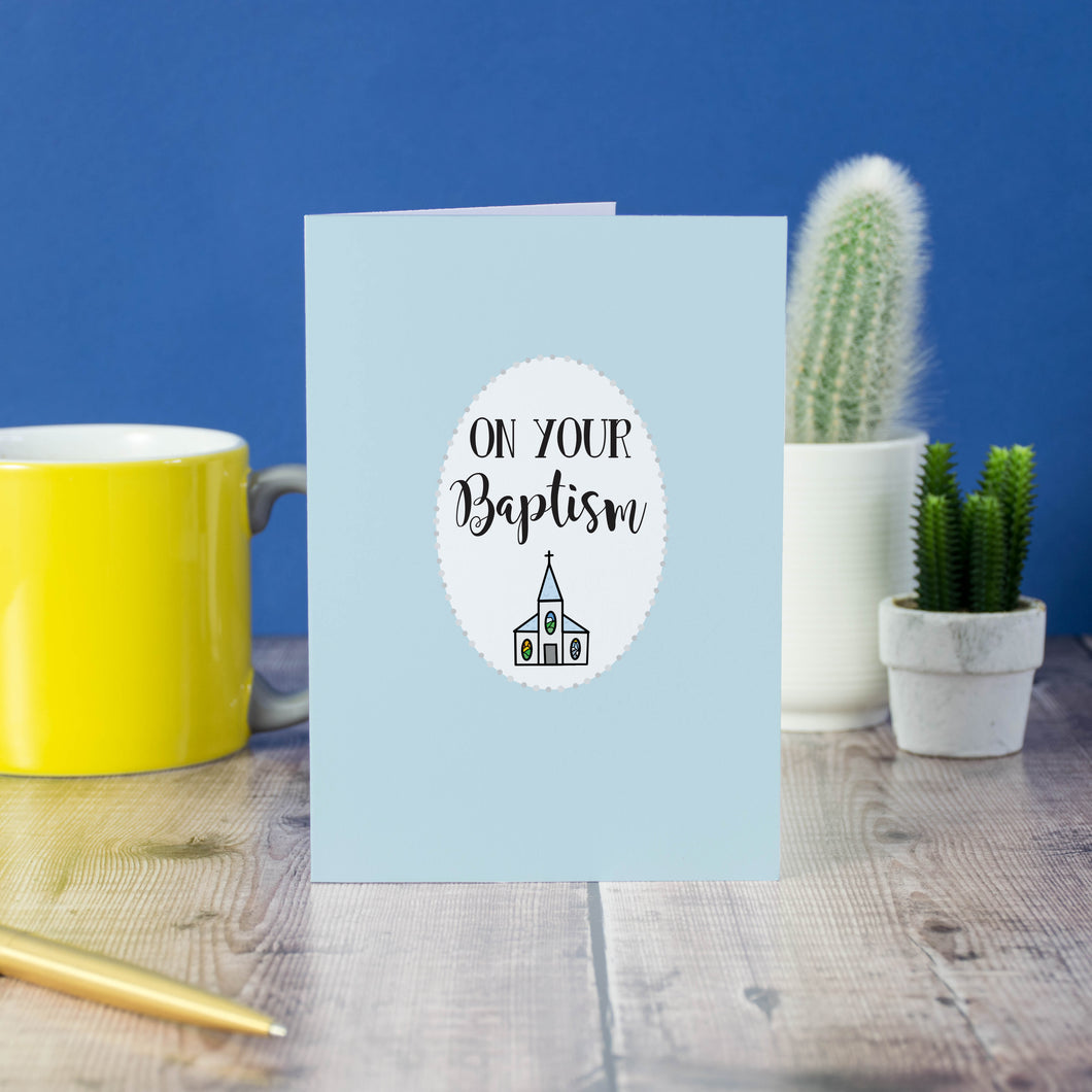 Baptism Day Card