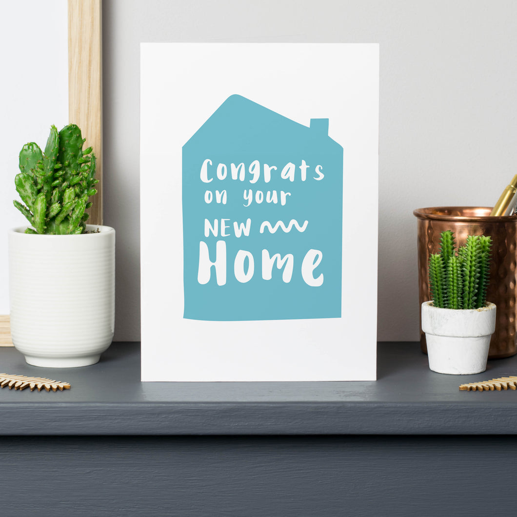 Congratulations On Your New Home Card