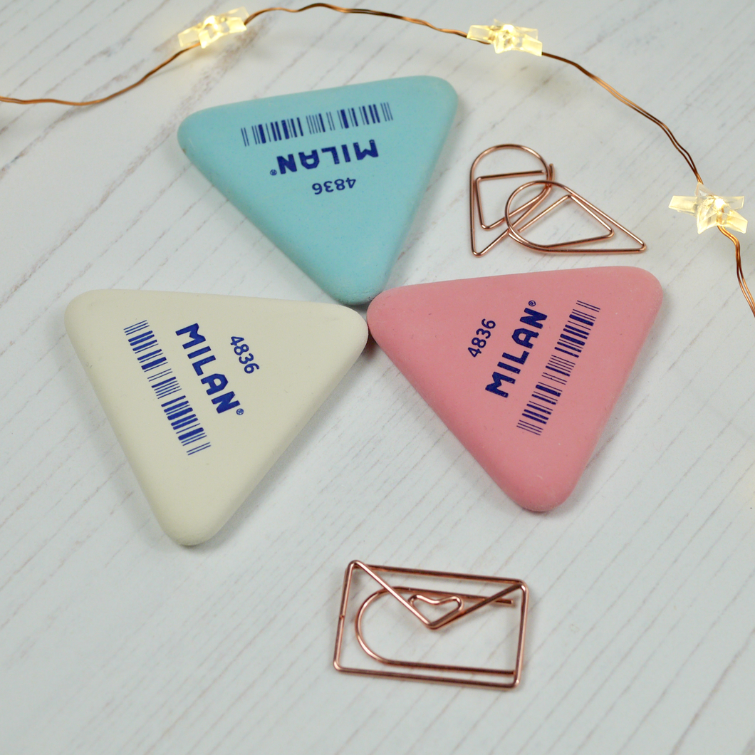 Milan Triangular Erasers