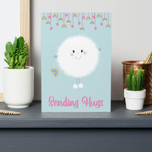 Load image into Gallery viewer, Sending Hugs Rainbow Greetings Card
