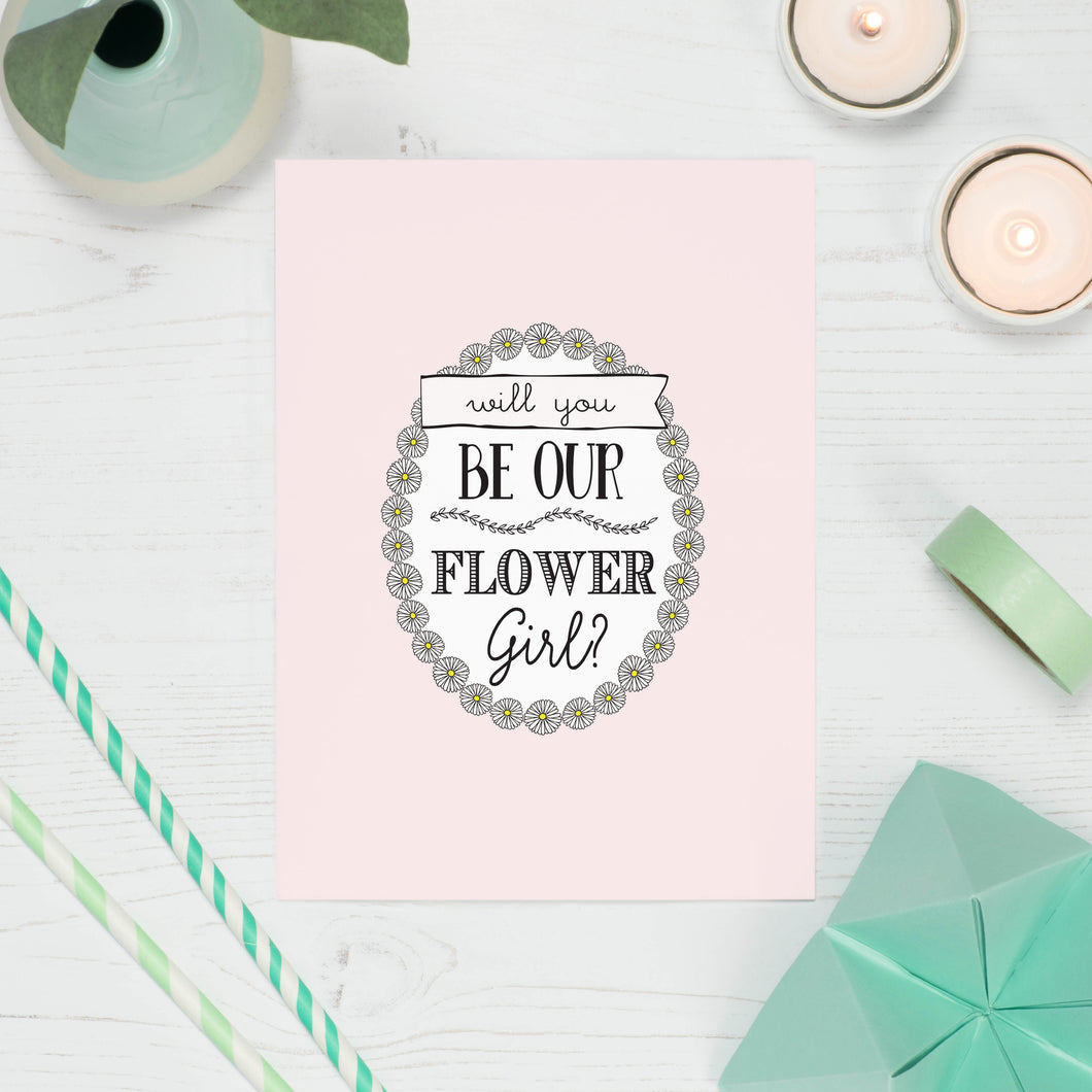 Will You Be My Flower Girl Card