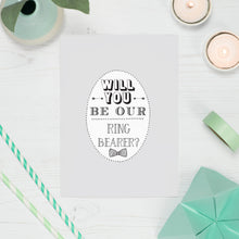 Load image into Gallery viewer, Will You Be Our Ring Bearer Card
