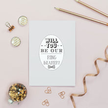 Load image into Gallery viewer, Will You Be Our Ring Bearer Card
